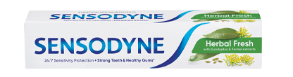 Sensodyne herbal fresh