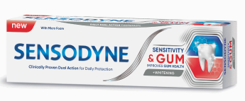 Sensodyne sensitivity & gum whitening